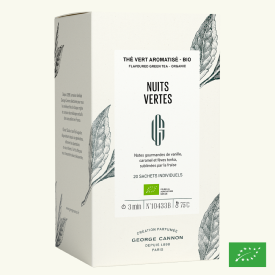 NUITS VERTES THE VERT BIO 20 SACHETS