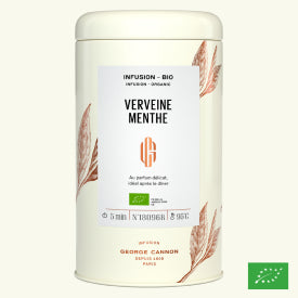 VERVEINE-MENTHE - Infusion BIO - Boîte 50g
