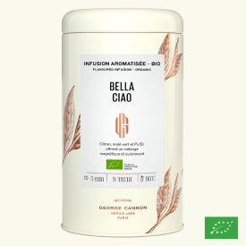 BELLA CIAO - Infusion aromatisée BIO - Boîte 100g