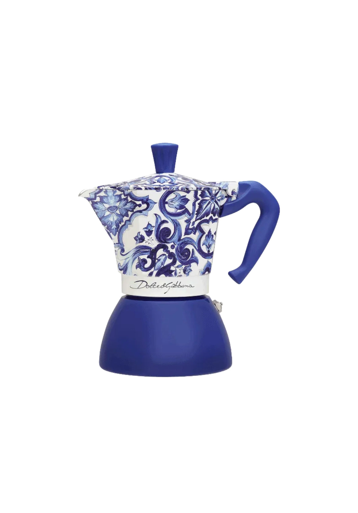 Moka Induction Bialetti Dolce&Gabbana | Bleu Méditerranée 6 Tasses.