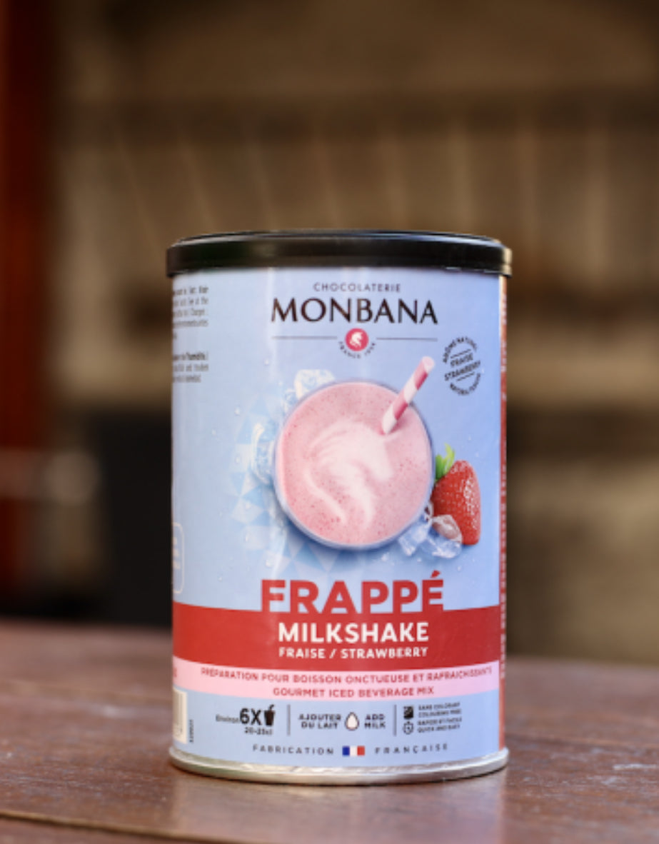 Milkshake fraise, Chocolaterie Monbana, 250g