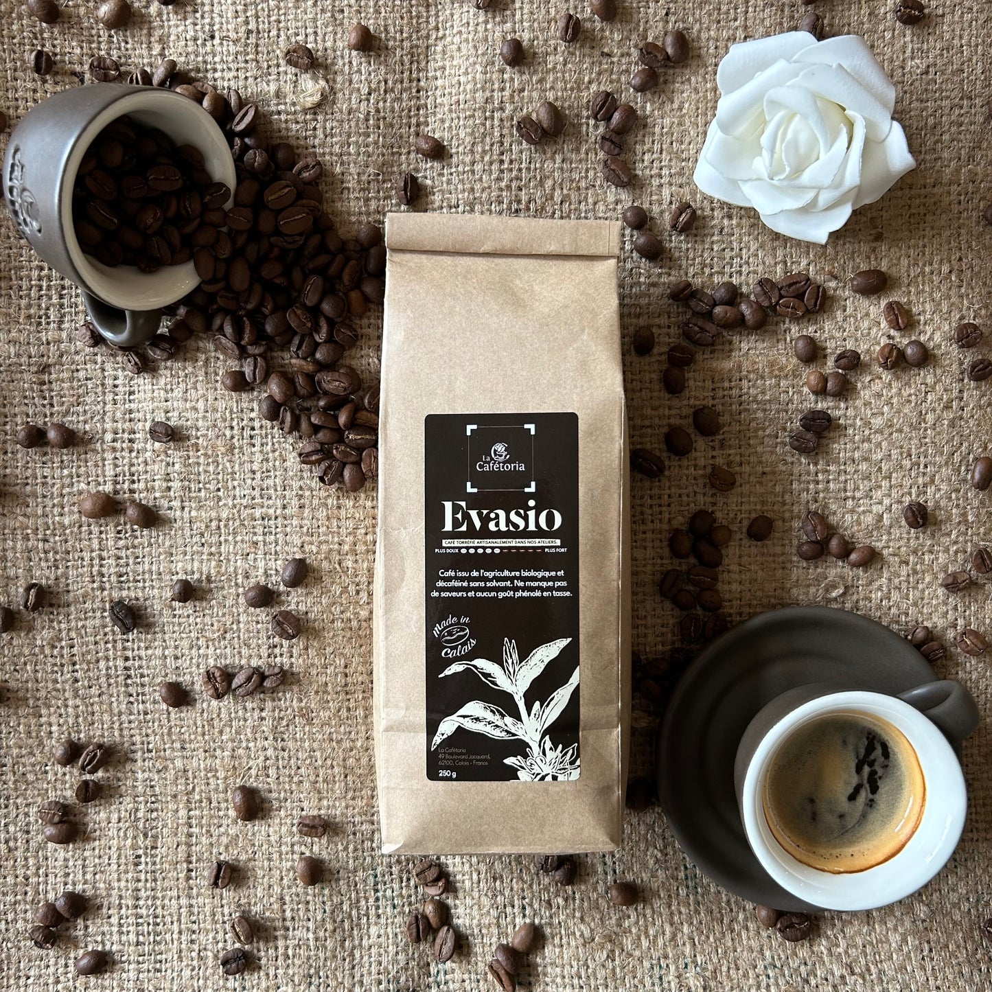 EVASIO (décaféiné) - Blend pur arabica