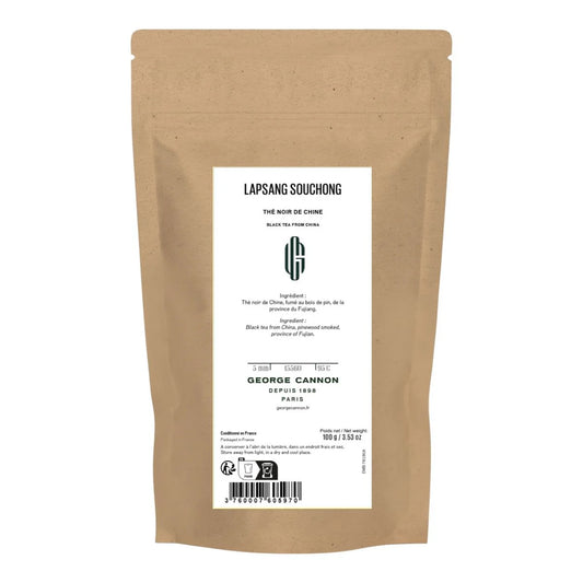 Thé noir fumé LAPSANG SOUCHONG -Recharge 100g