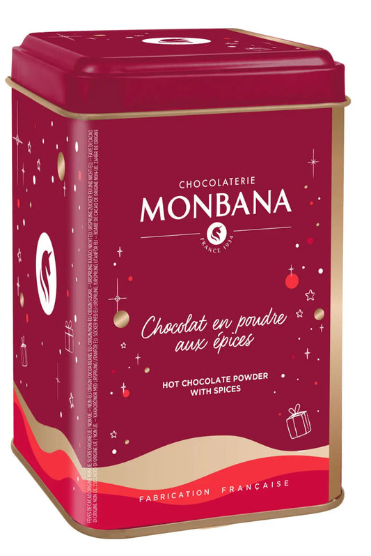 MONBANA Chocolat en poudre aux épices de Noël 250g