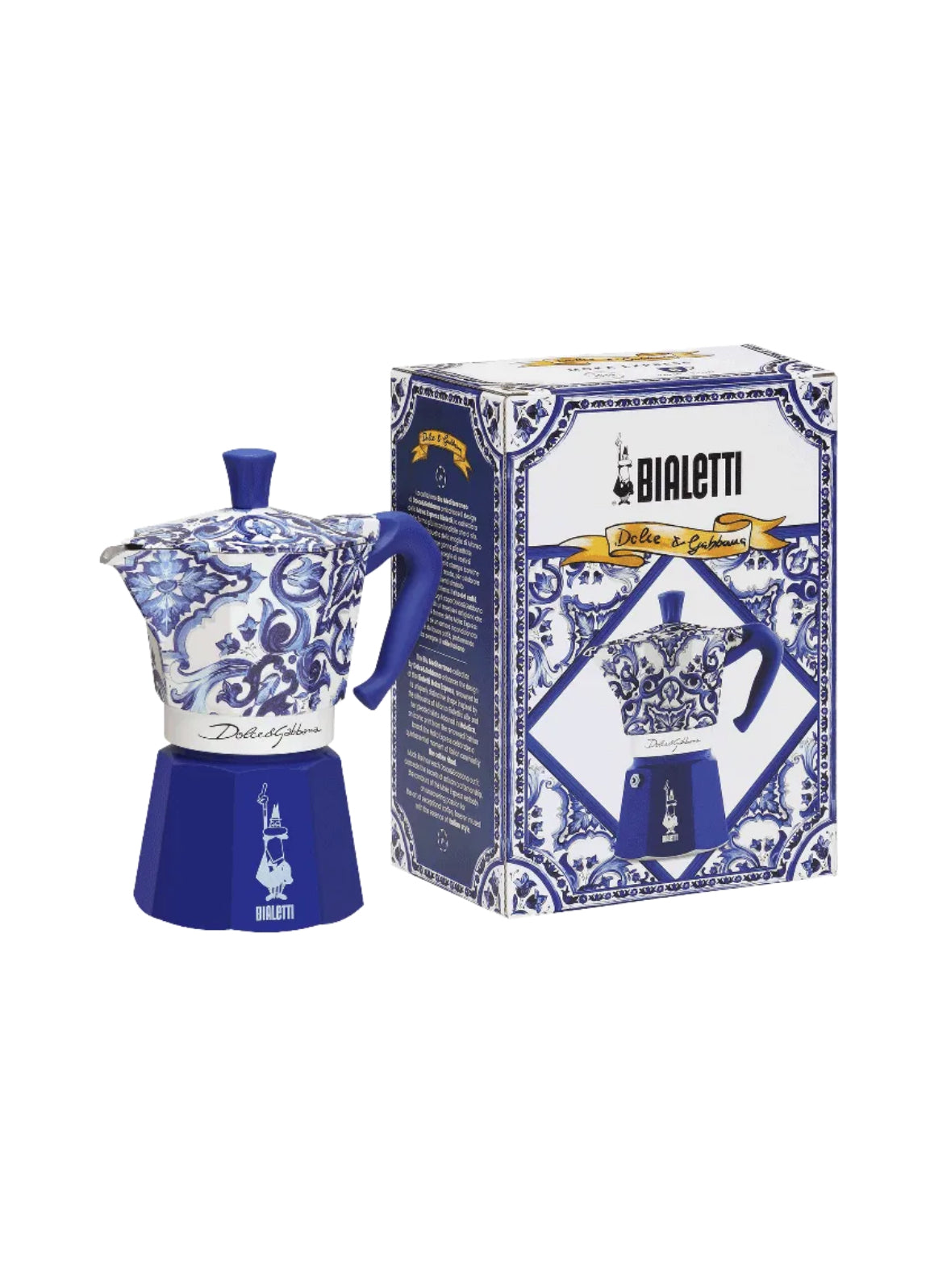 Moka Express Bialetti Dolce&Gabbana | Bleu Méditerranée 6 tasses