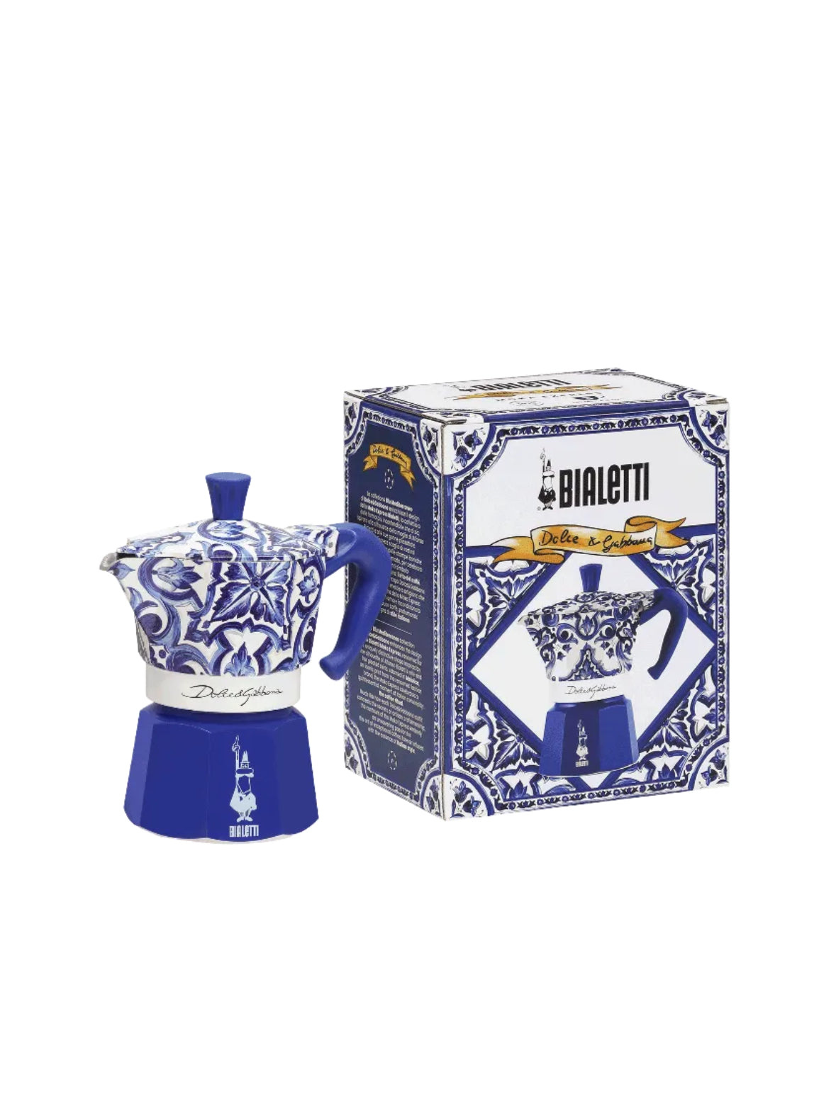 Moka Express Bialetti Dolce&Gabbana | Bleu Méditerranée 3 tasses