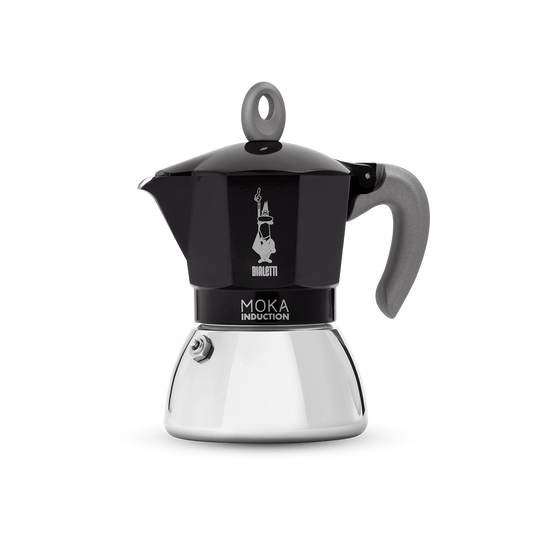 Cafetière italienne - Moka Induction Noire - 4 tasses / 15 cl - BIALETTI